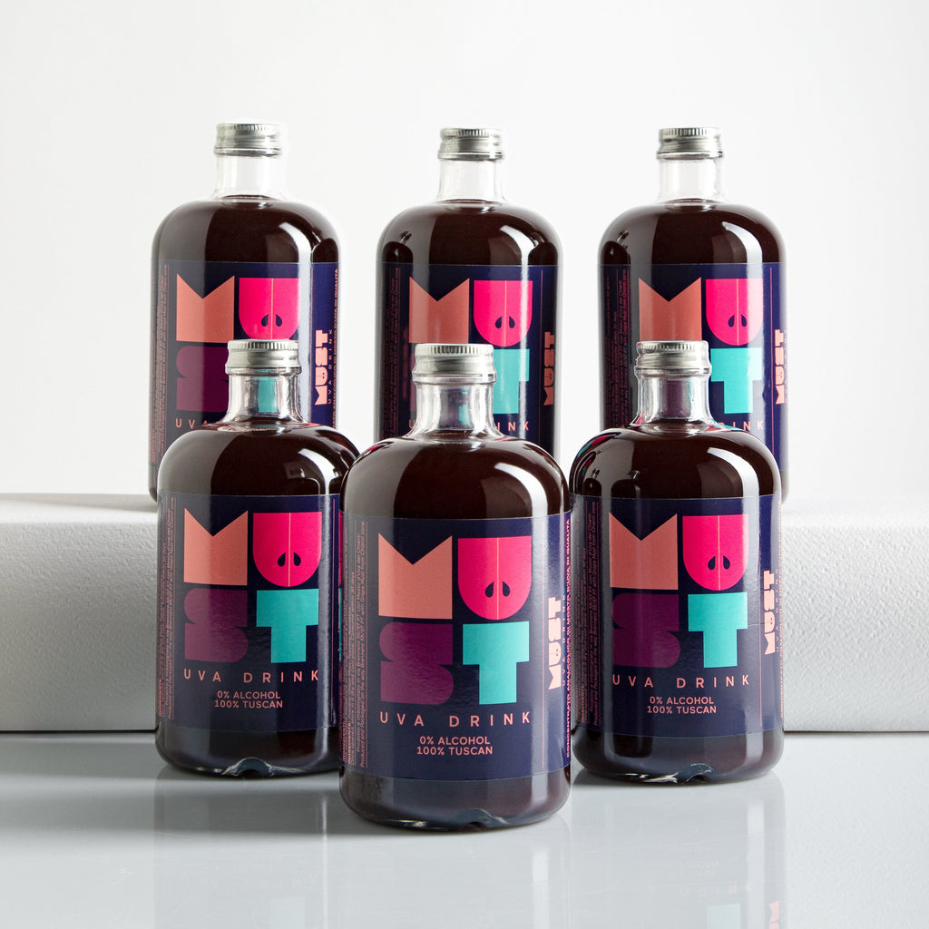 Must Uva Drink set 6 Bottiglie da 50 cl