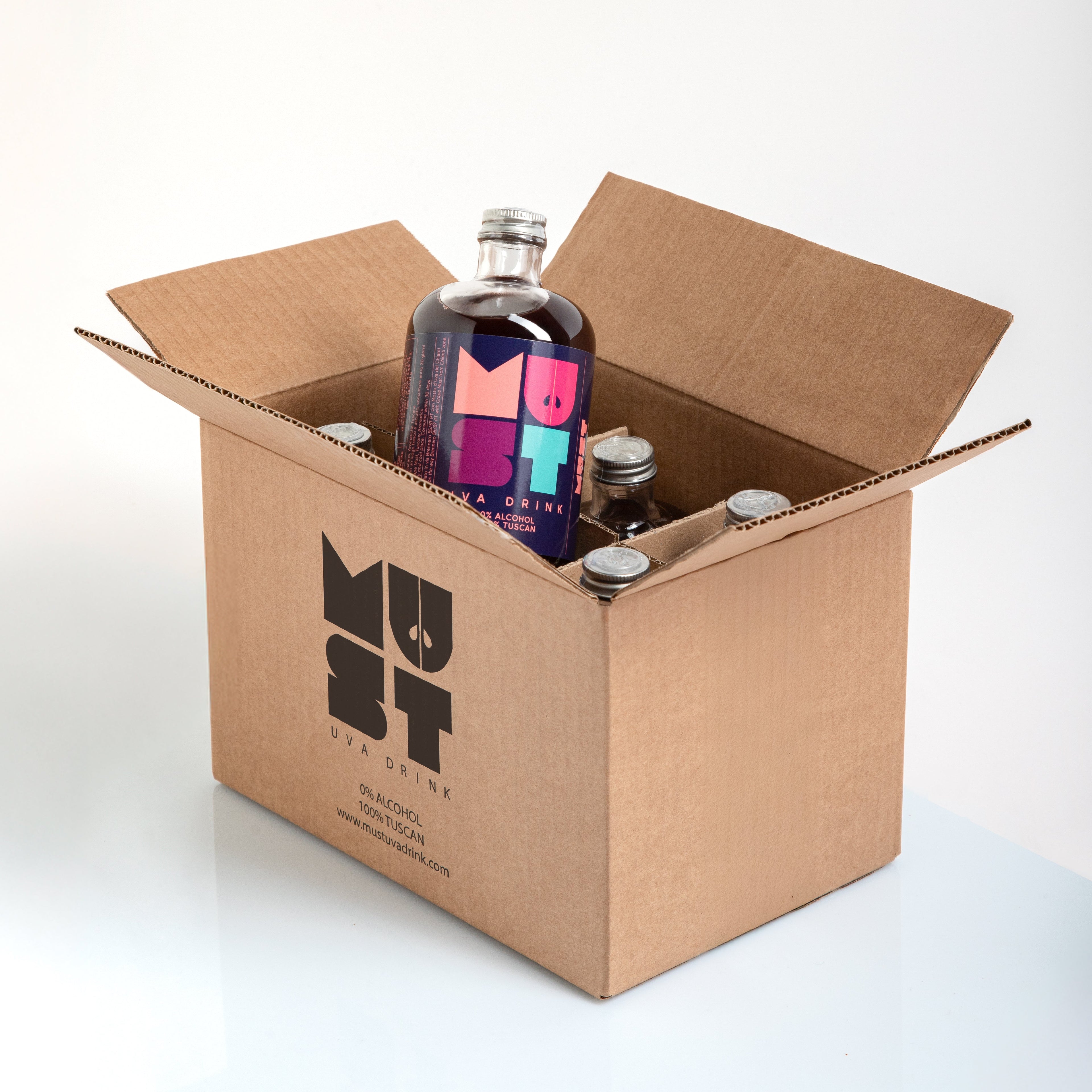 Must Uva Drink set 6 Bottiglie da 50 cl