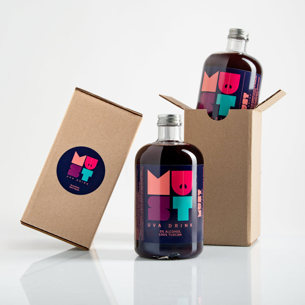 Must Uva Drink set 2 Bottiglie da 50 cl
