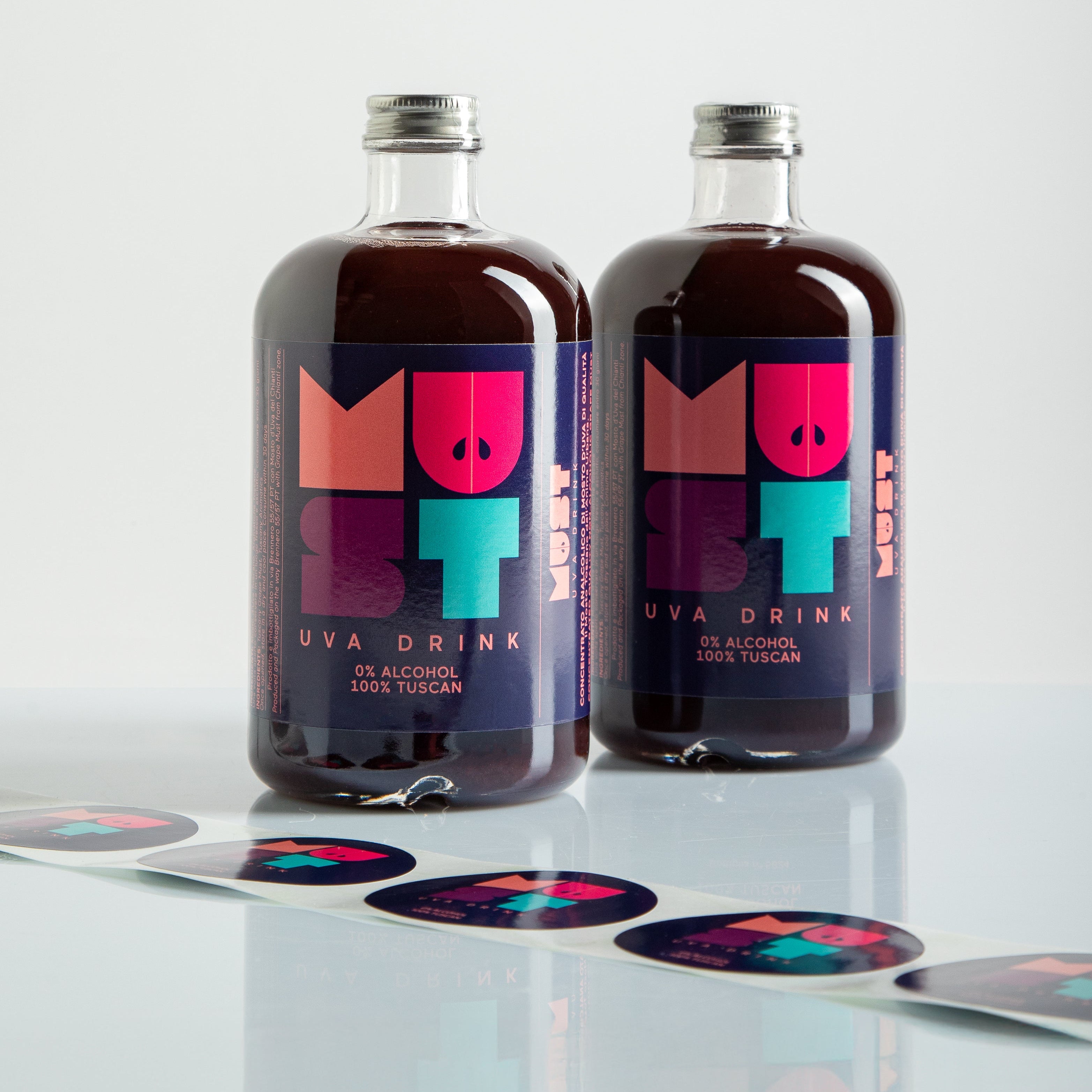 Must Uva Drink set 2 Bottiglie da 50 cl